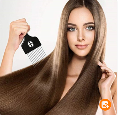 Share Wishlist Report Metal Comb African Hair Pik Comb Brush Salon Hairdressing Hairstyle Styling Tool Hair Accessories